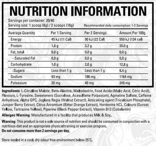 Legit Edge Pre-Workout