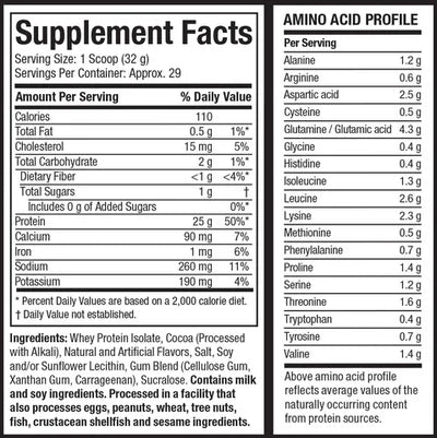 ISOWHEY BY MUSCLETECH