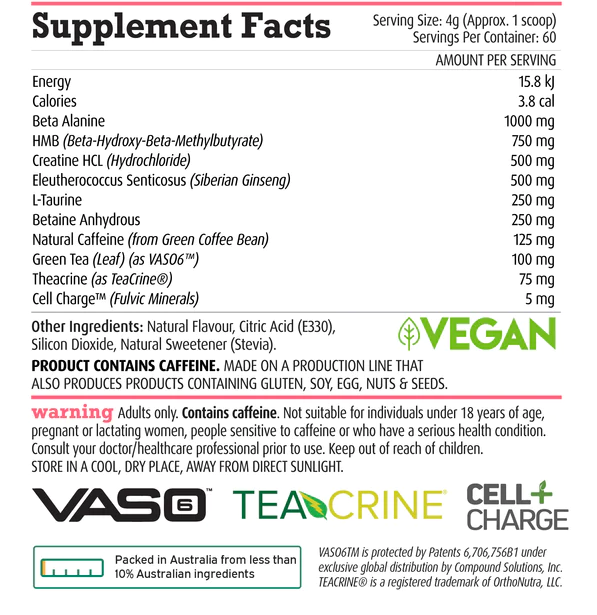 PR3 Natural Pre-Workout by White Wolf