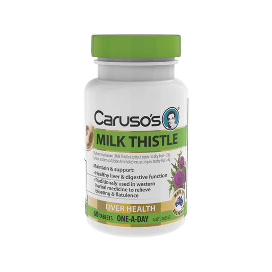 MILK THISTLE BY CARUSOS NATURAL HEALTH