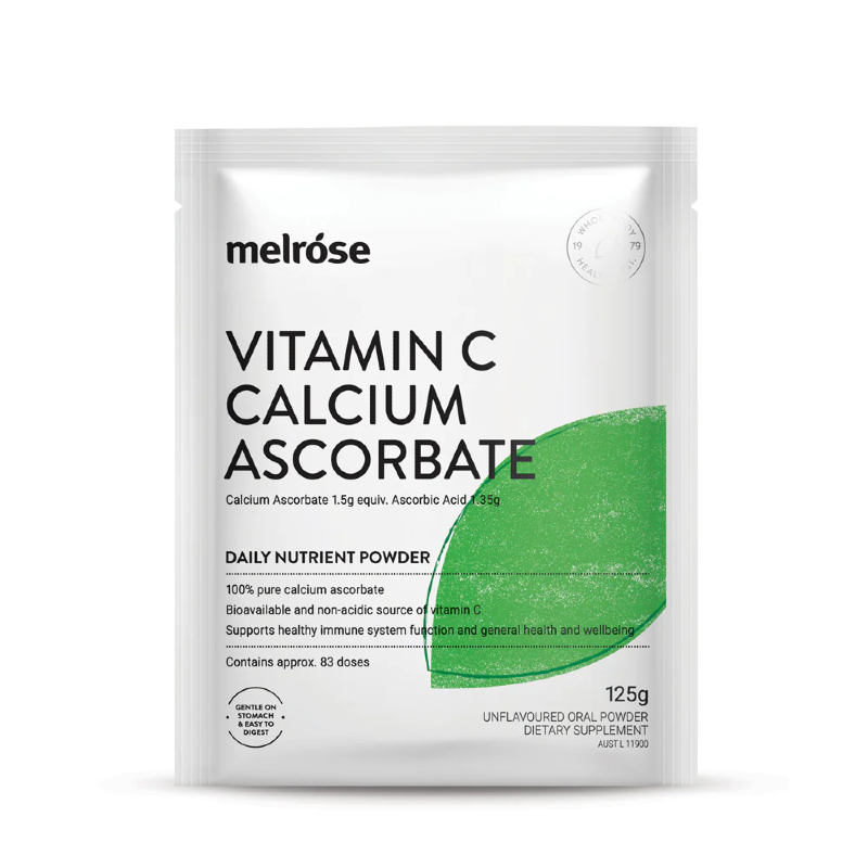 Vitamin C Calcium Ascorbate Powder by Melrose
